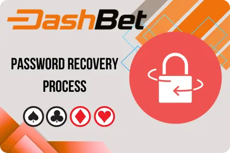 DashBet account password reset steps