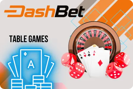 DashBet App table games